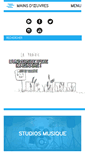 Mobile Screenshot of mainsdoeuvres.org